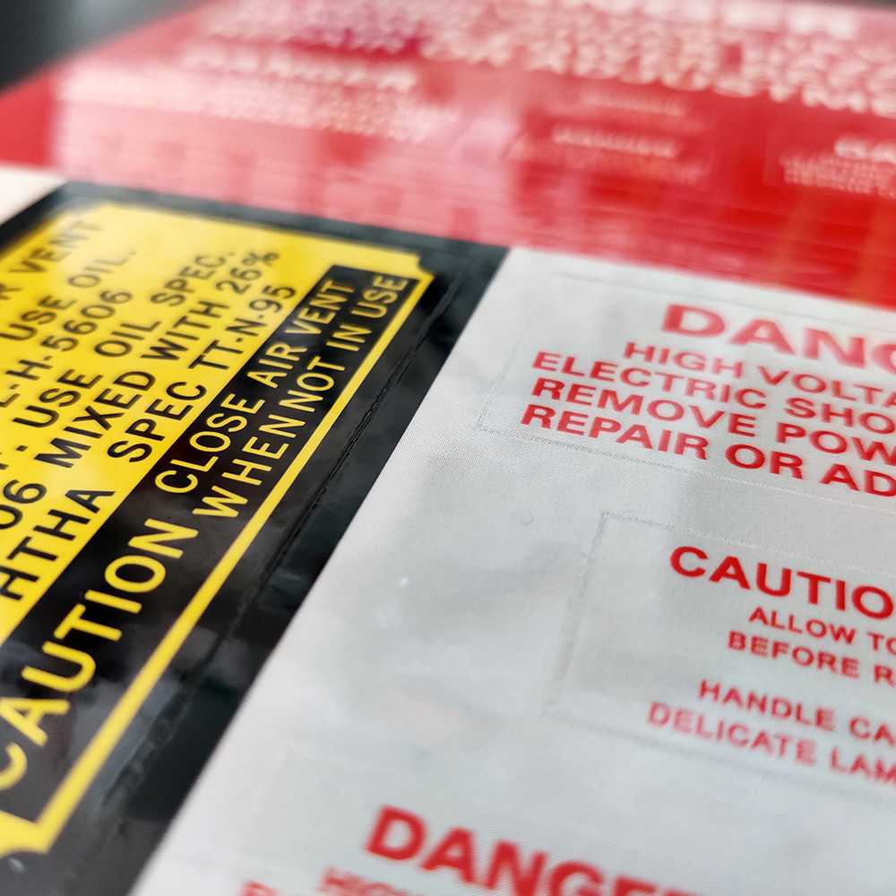 Proton Pack Label Set